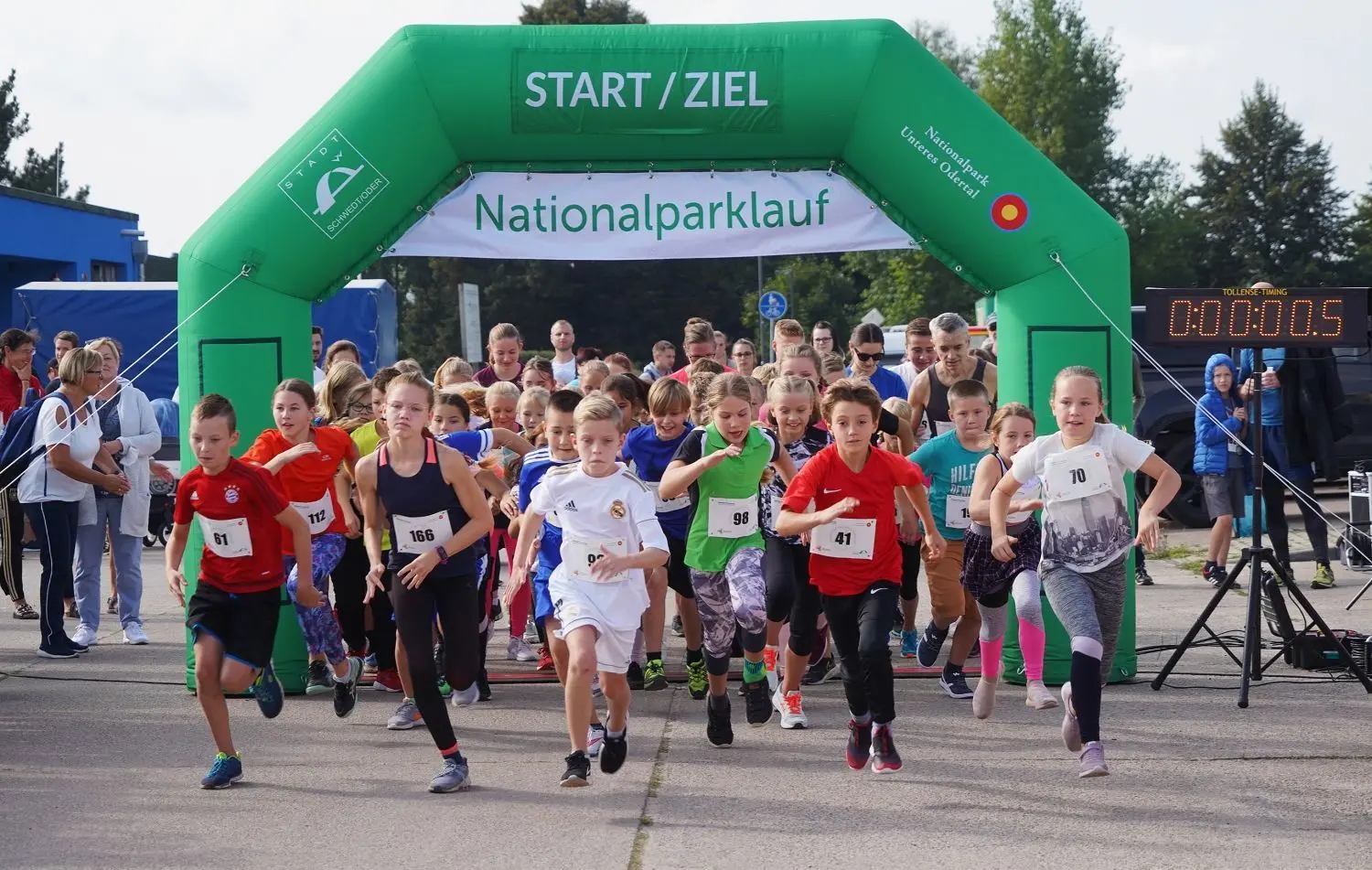 15. Schwedter Nationalpark-Lauf – Start über zwei Kilometer