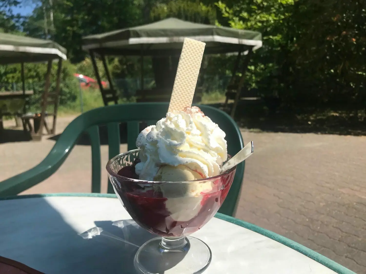 Eis essen bei Eberswalde Eisdielen rund um den Werbellinsee wo es