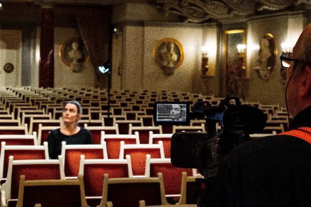 Unter anderem wurde im Konzerthaus Berlin an dem Film gearbeitet.