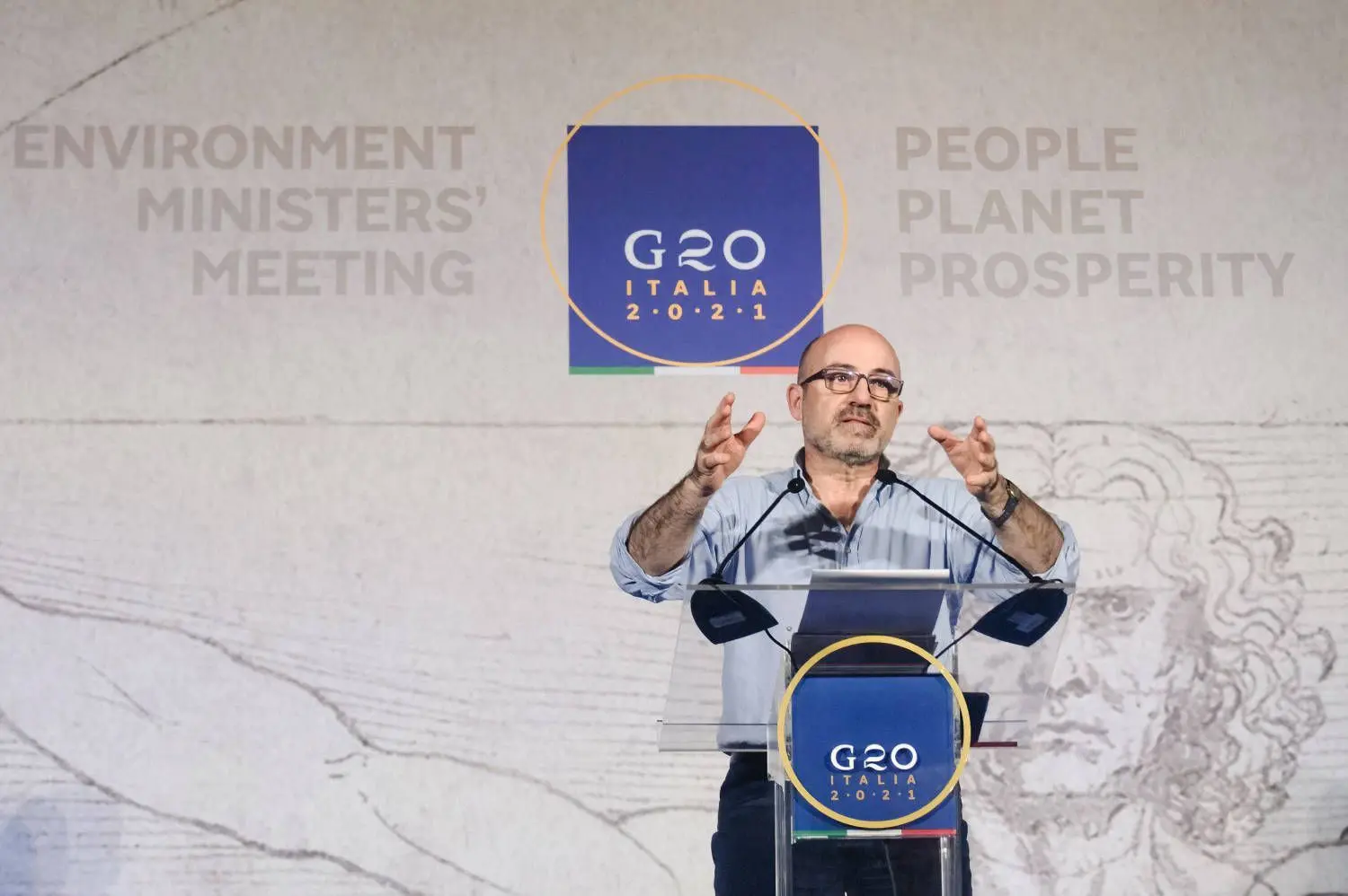 Zieht eine ernüchternde Bilanz: Italiens Umweltminister, der parteilose Roberto Cingolani