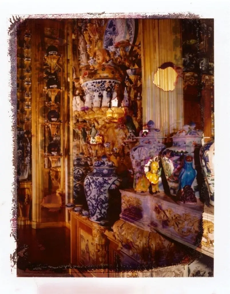 Überraschende Farben: das Porzellankabinett im Schloss Charlottenburg (2007)
