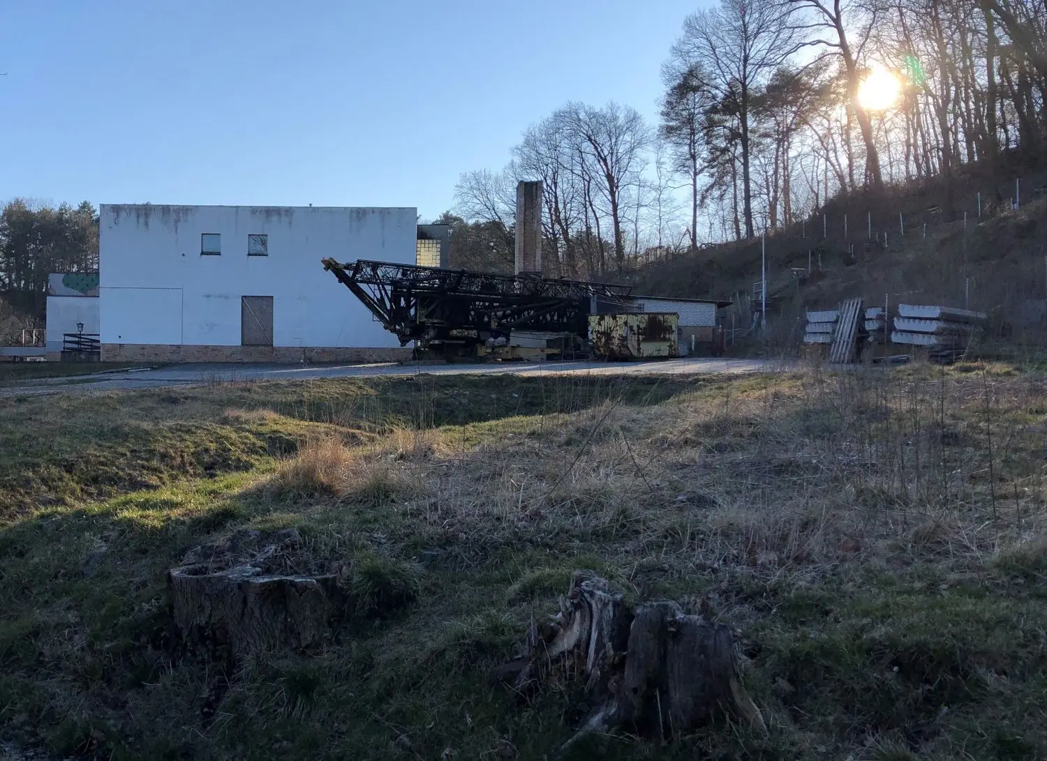 Der Zaun ist weg: Was tut sich am und um das Schützenhaus in Neuzelle?