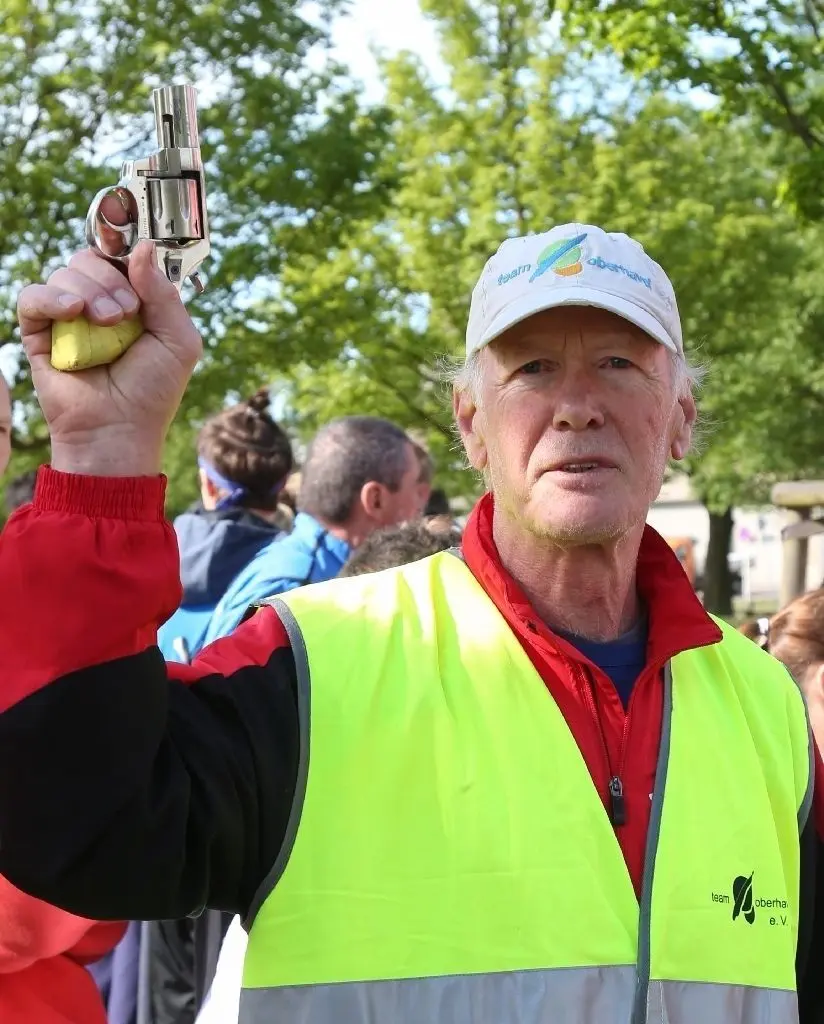 Gibt den Startschuss: Hans-Jürgen Köhler vom Verein Team Oberhavel
