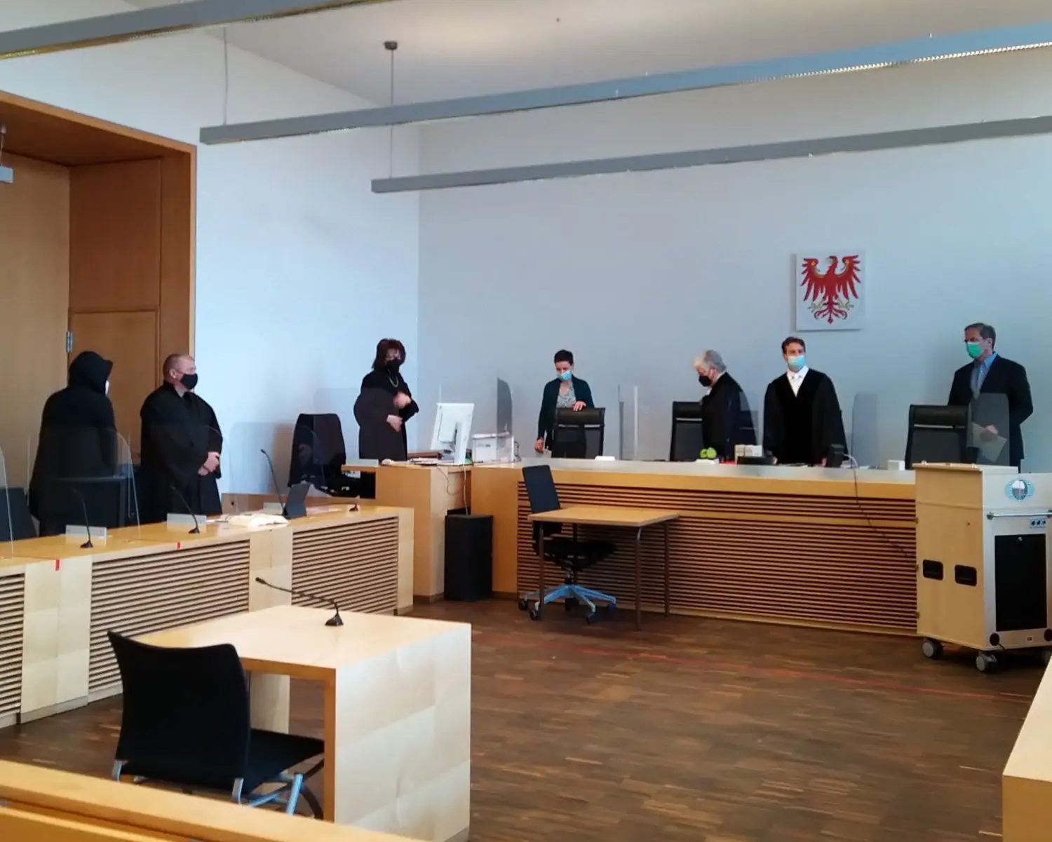Verhandlung eröffnet: Am Dienstag wurde im Strafprozess das Urteil gegen den 25jährigen Angeklagten Marvin H. verkündet. Er wurde des schweren sexuellen Missbrauchs von Kindern für schuldig befunden.