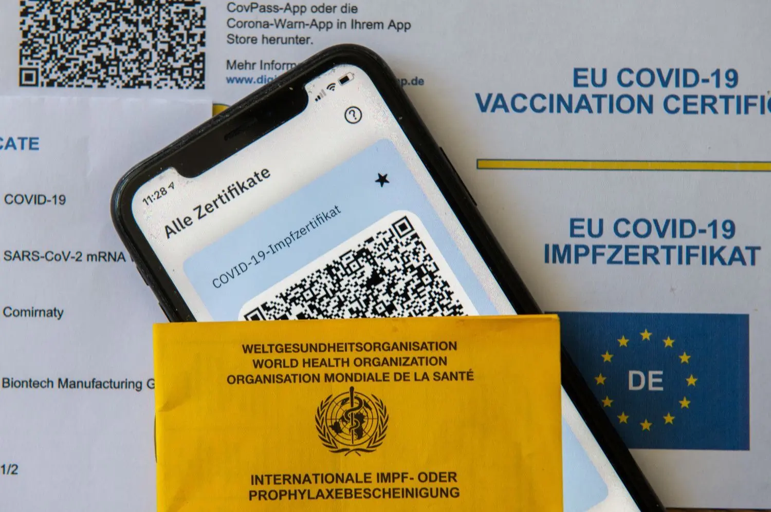 Mit dem Impfpass muss man erst gar nicht in Quarantäne, wenn man aus einem Hochinzidenzgebiet kommt.
