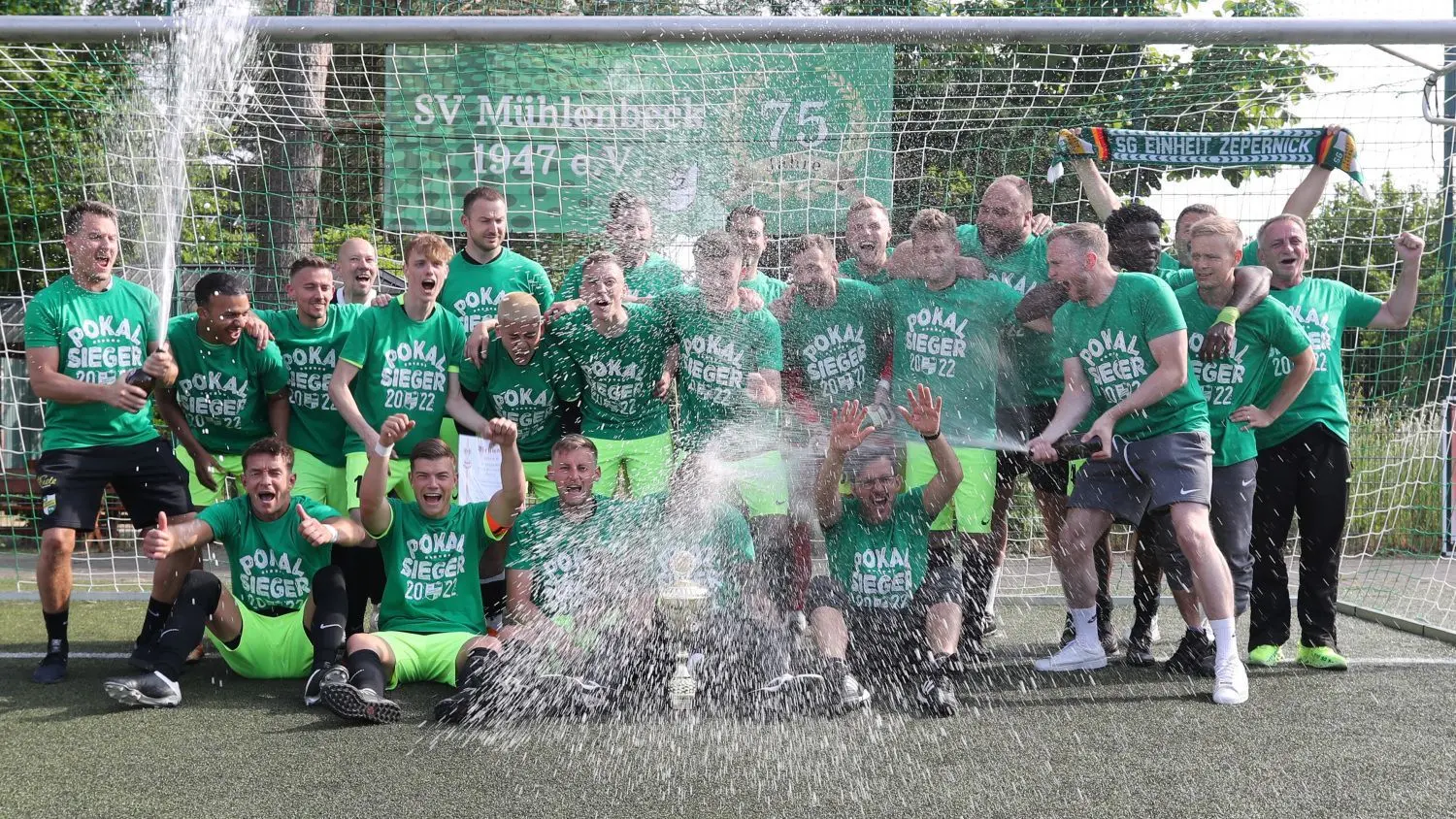 Am Pfingstsonnabend treffen in Ahrensfelde der Titelverteidiger SG Einheit Zepernick, der im letzten Jahr den Kreispokalsieg in Oberhavel/Barnim mit einem 6:0 über den SV Mühlenbeck holte, und der Oranienburger FC Eintracht II aufeinander. Aus Oranienburg gibt es aus gutem Grund eine Kampfansage.