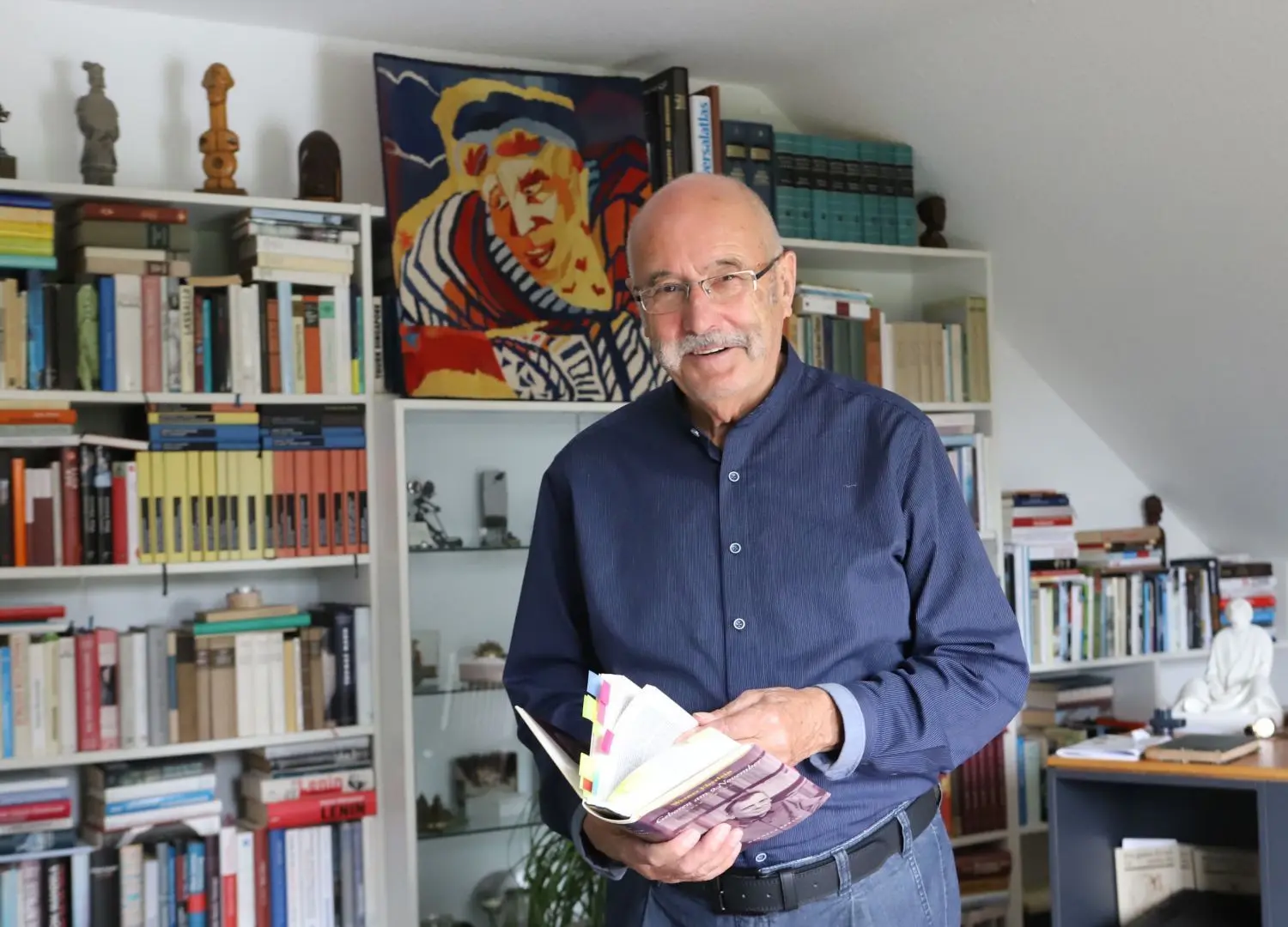 Prof. Dr. Karl Döring wohnt seit 1986 in Eisenhüttenstadt