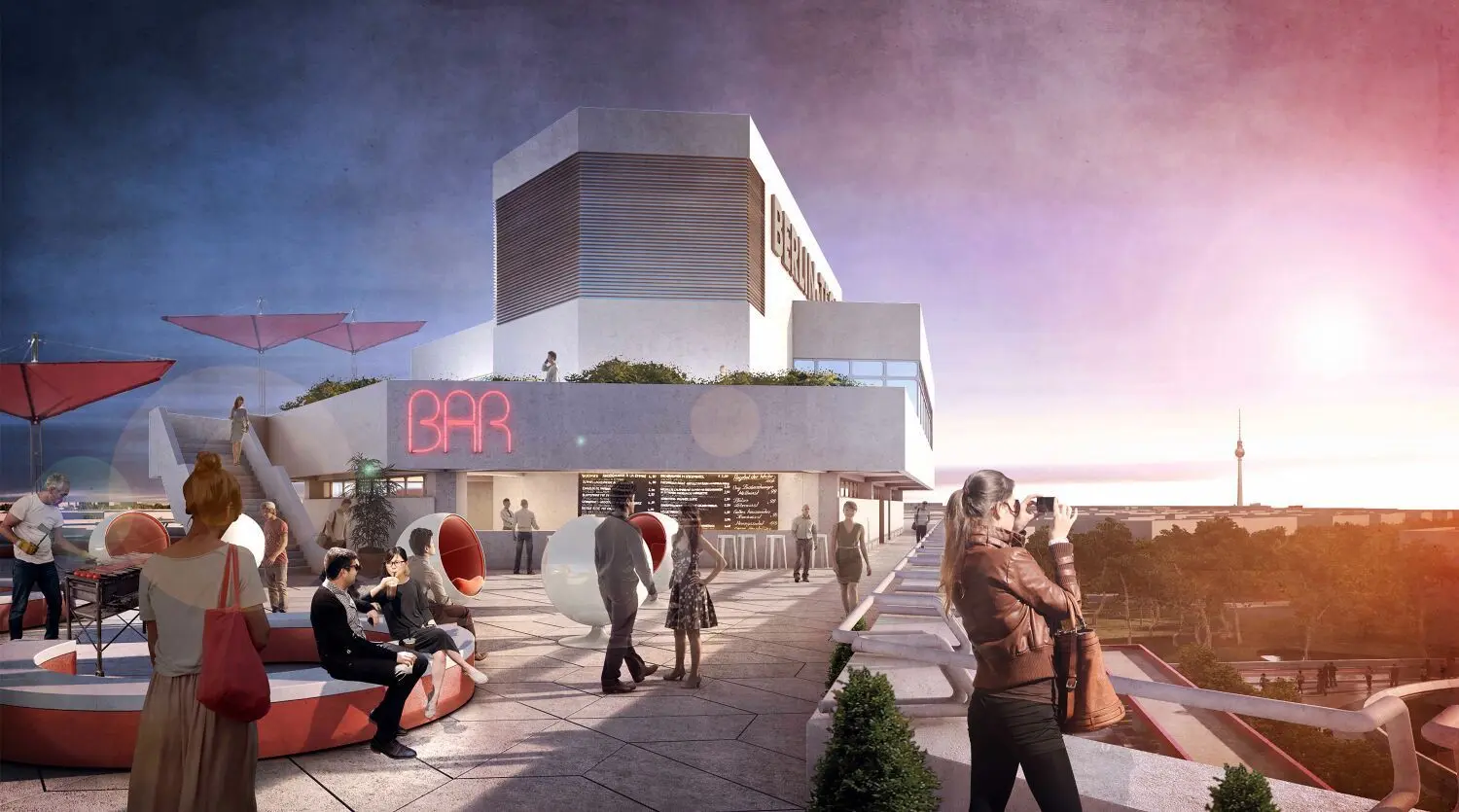 Zur Nachnutzung des Ende 2020 geschlossenen Flughafen Berlin-Tegel könnte auch eine Dachbar gehören.