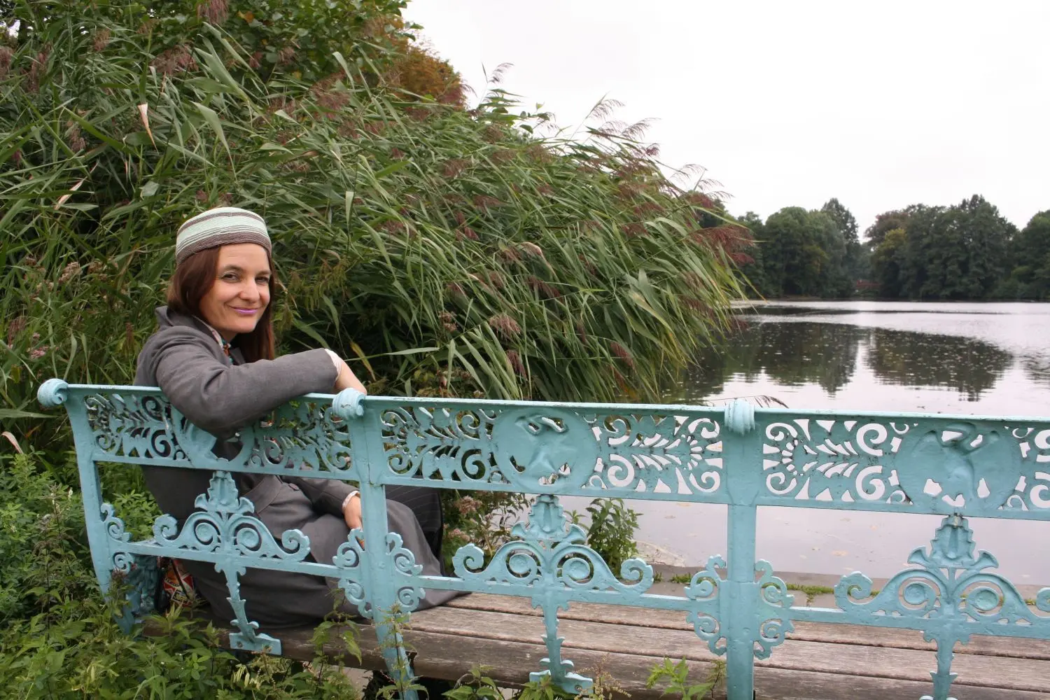 Die Autorin und aktuelle Stadtschreiberin von Rheinsberg, AnniKa von Trier