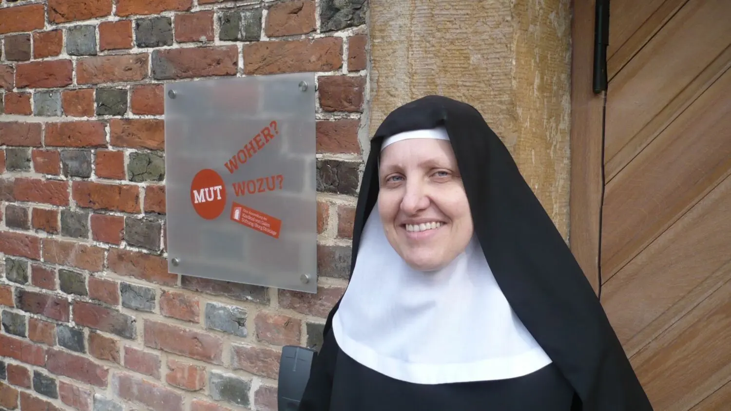 Schwester Johanna hat Architektur studiert und war an der Konzeption der MUT-Ausstellung beteiligt, die sich dem Leben und Wirken Kardinal von Galens widmet.
