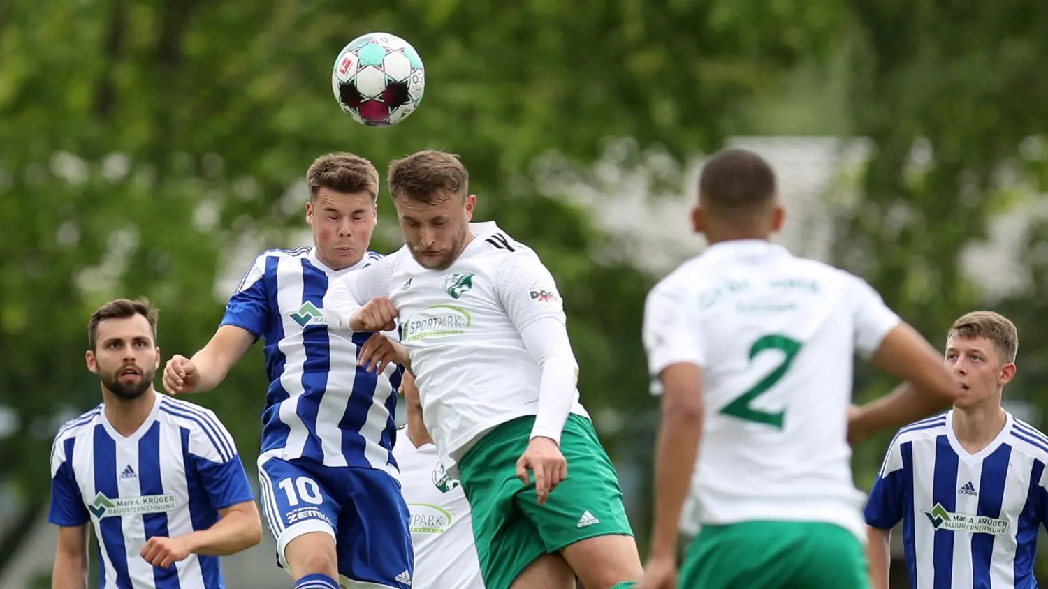 Starke Vorstellung: Grün-Weiß Lübben setzte sich am 26. Spieltag beim FSV Bernau deutlich durch. Damit nimmt das Licht am Ende des Tunnels für den FSV immer mehr ab.