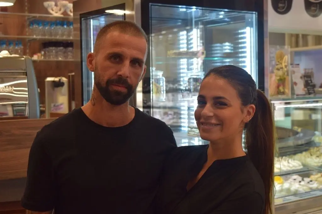 Benjamin Köhler mit seiner Frau Marina