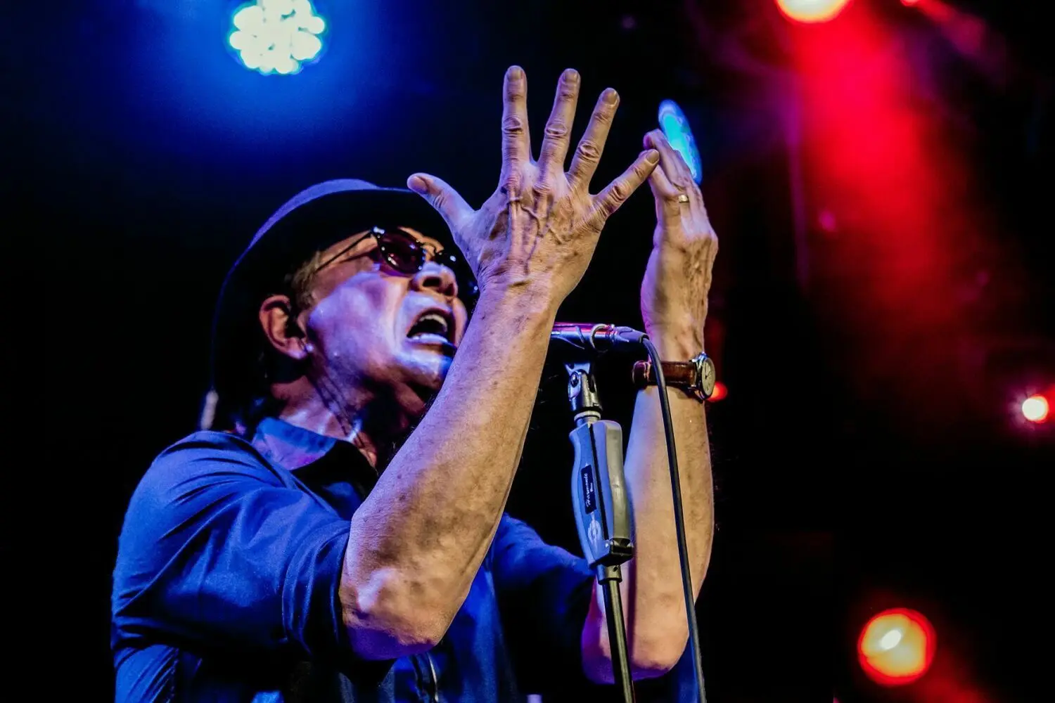 Inbrünstig: Mitch Ryder in Aktion