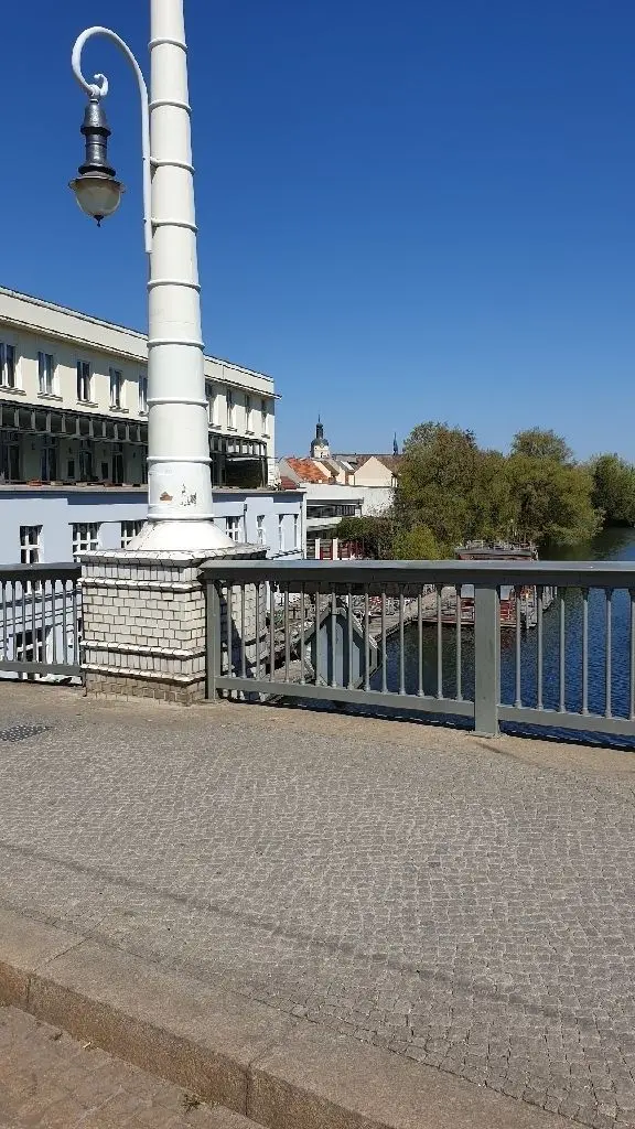 Die "Lange Brücke" trägt heute den Namen "Jahrtausendbrücke".