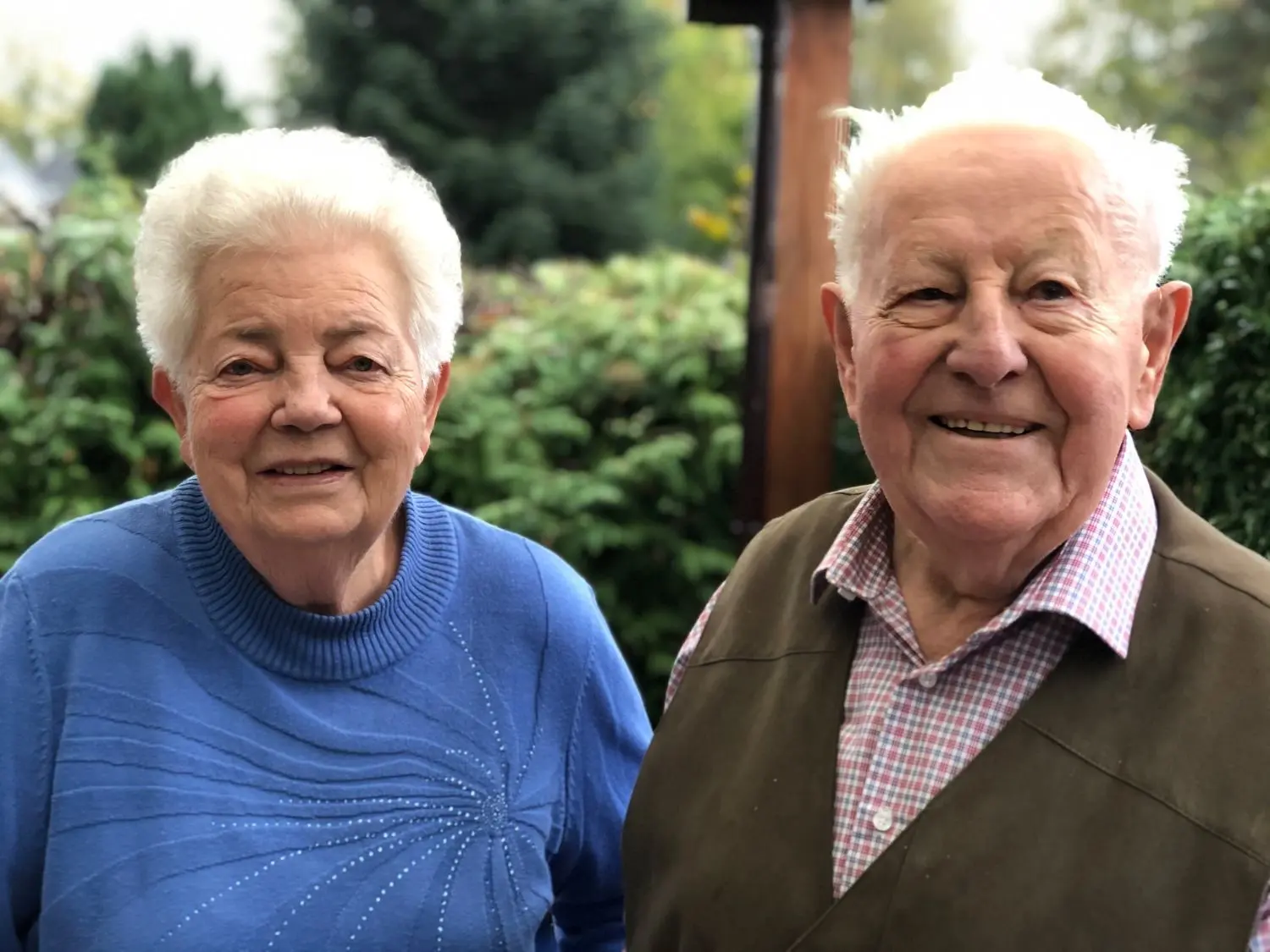 Vor gut 65 Jahren haben Ingrid und Ulrich Tornow geheiratet. Sie ist zwei Jahre jünger als er.