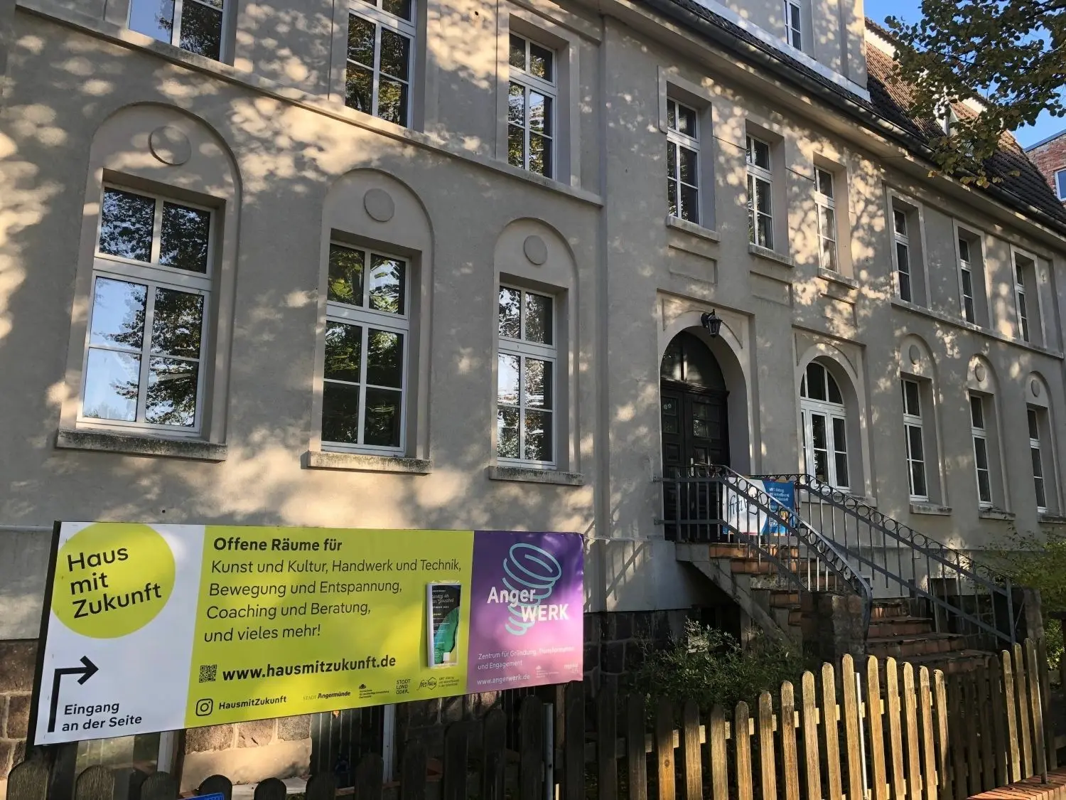 Die alte Villa in der Schwedter Straße 14 in Angermünde ist ein Haus mit Zukunft. Wie geht es mit dem Projekt weiter?