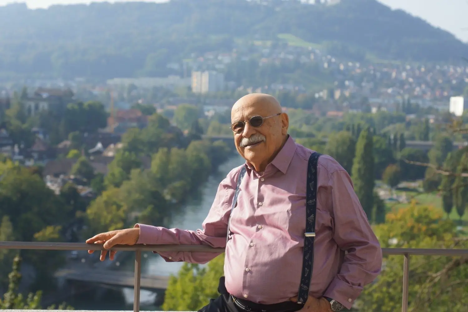 Der Klezmer-Musiker Giora Feidman im Jahr 2021. Der Klarinettist ist auch in der zweiten Hälfte seines neunten Lebensjahrzehntes noch überaus aktiv und reist für Konzerte rund um die Welt.