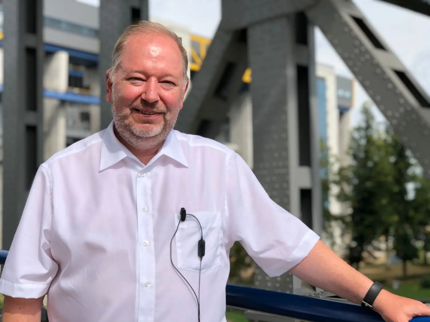 Jan Mönikes verhandelt ums Vertragswerk auf dem Weg zur kommunalen Gesellschaft, die er anschließend leiten soll.