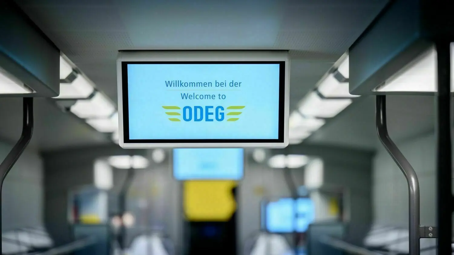 Die neuen Desiro HC-Züge der Odeg erwarten ab 11.Dezember die Fahrgäste auf der Regionalexpress-Linie RE1.