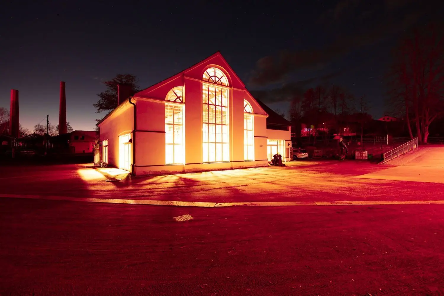 In Szene gesetzt: das Blechenhaus in Eberswalde