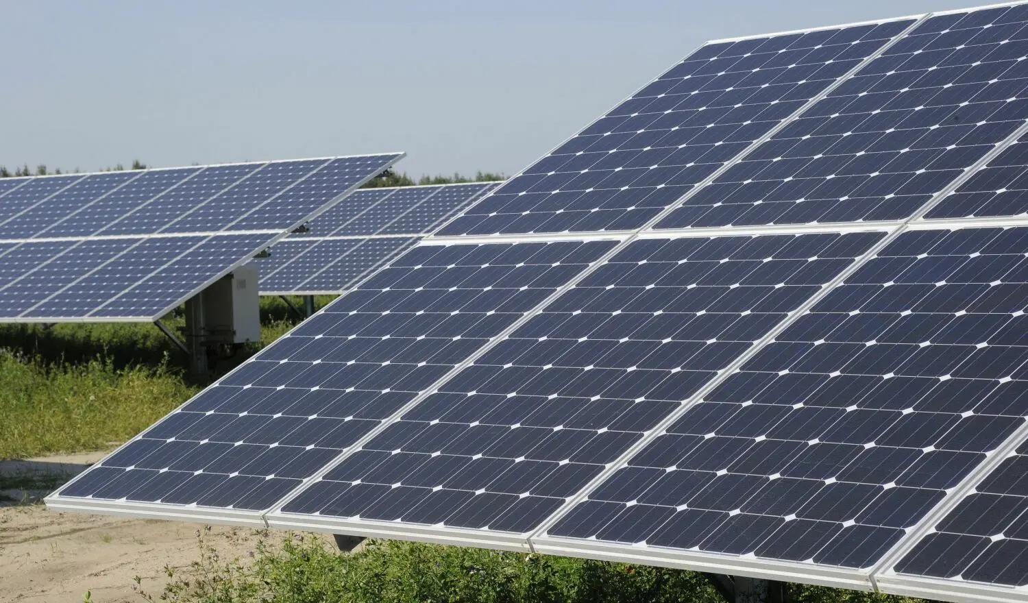 Eine Solaranlage in Senftenberg: Wird nun auch in Kremmen großflächig gebaut?