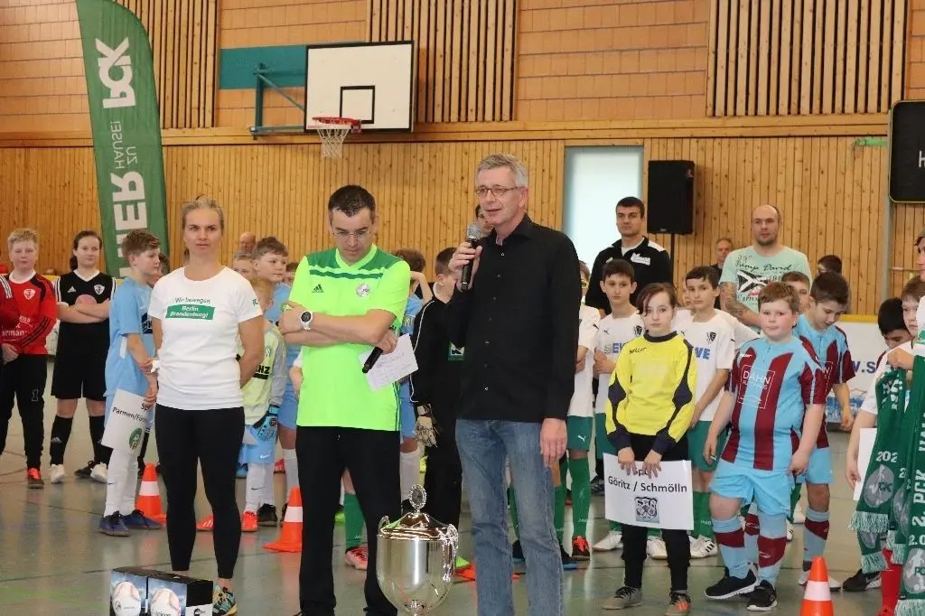 Fast immer dabei: Wulf Spitzely, PCK-Chef, lies es sich nicht nehmen, den Cup zu eröffnen.