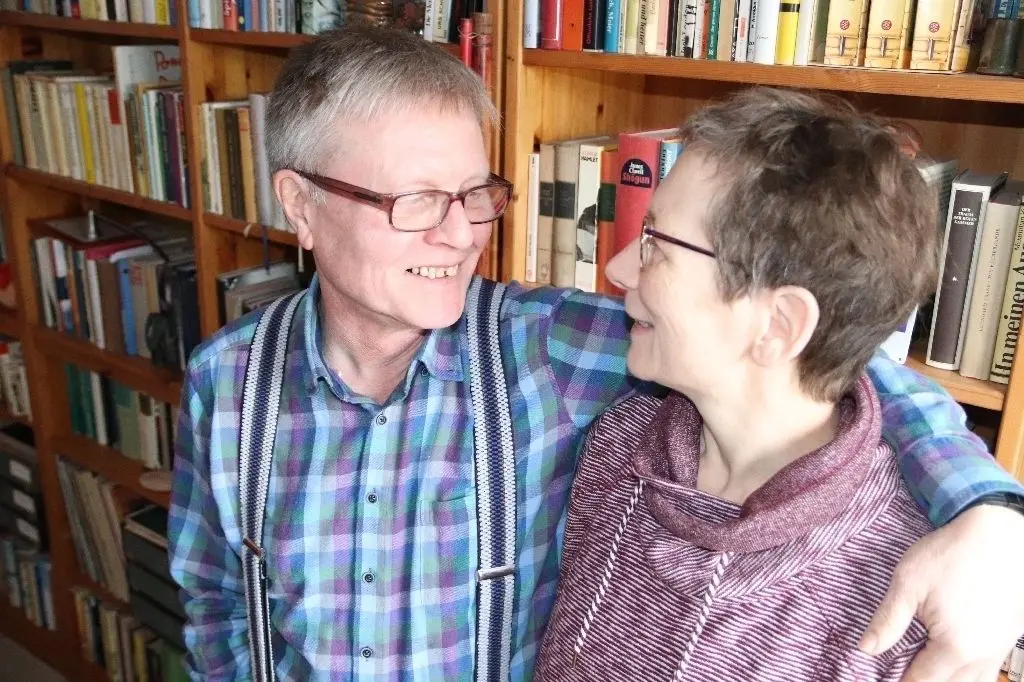 Kristin und Ditmar Gatzmaga – die Preußin und der Westfale – haben sich kurz nach der deutschen Wiedervereinigung in Frankfurt (Oder) kennen gelernt.