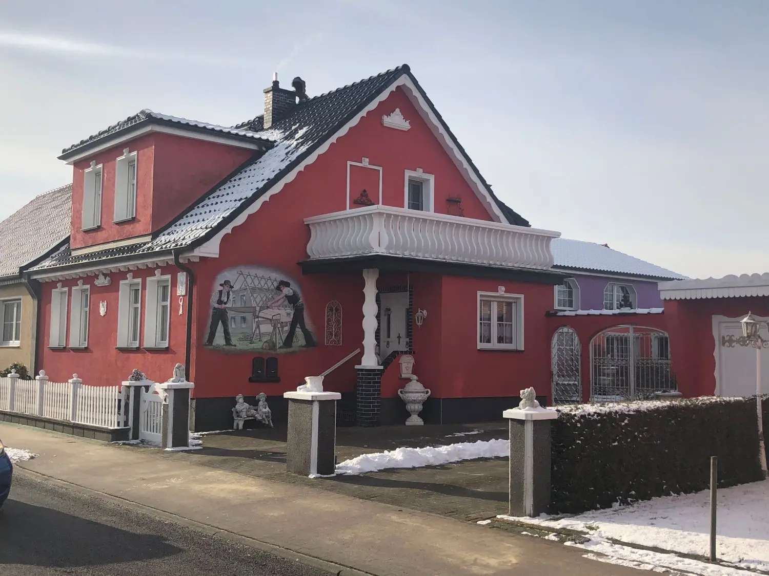 Viele Häuser wurden in den vergangenen Jahren neu hergerichtet.