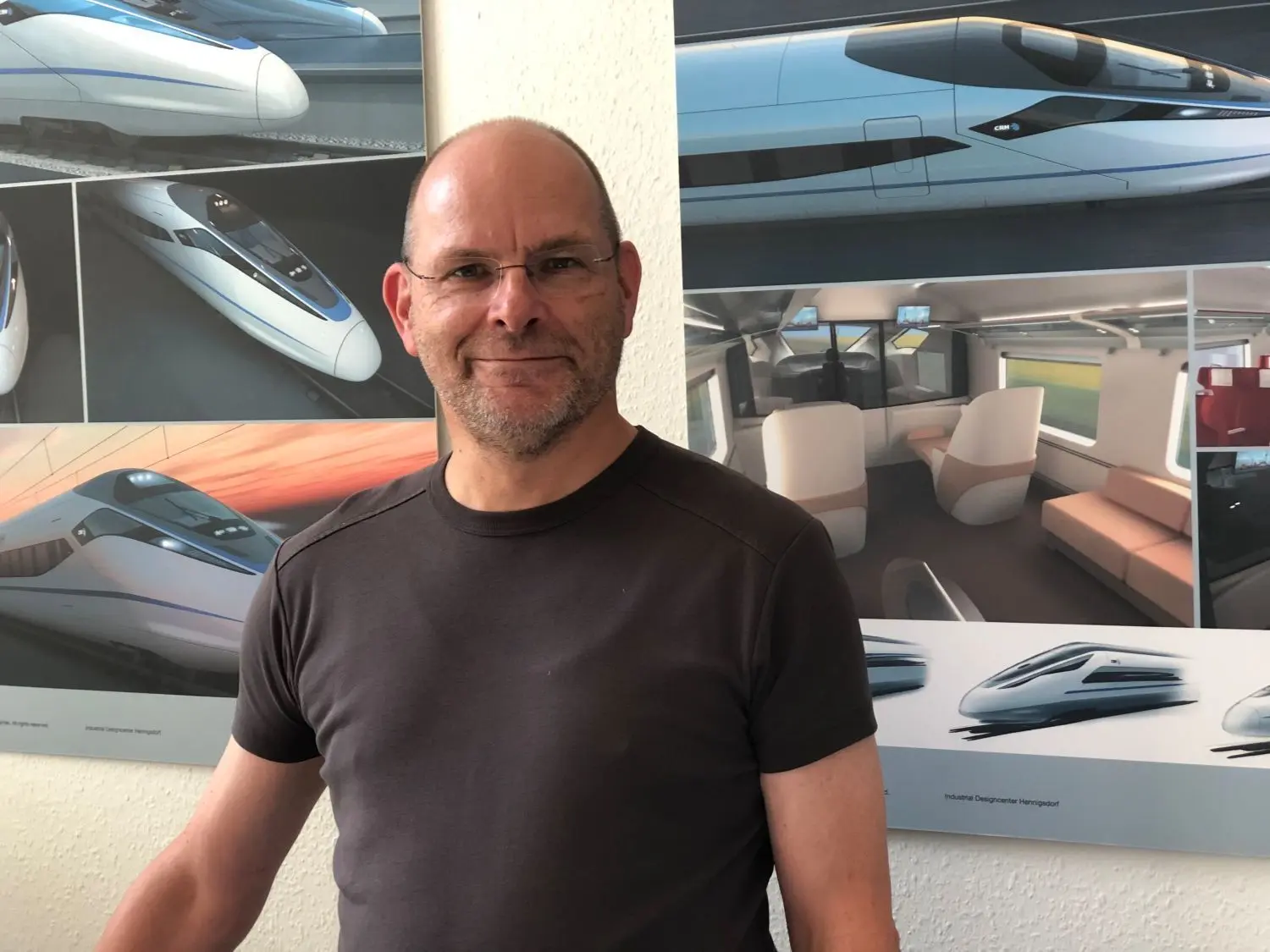 Michael Sohn leitet bei Bombardier eine weltweit agierende Gruppe von 30 Designern.