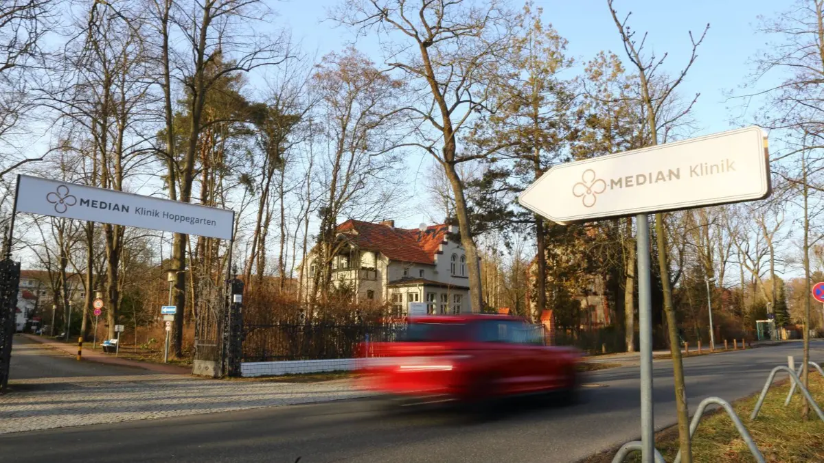 Eingang zur Median Klinik in Hoppegarten
23.2.2021 Median Klinik Hoppegarten