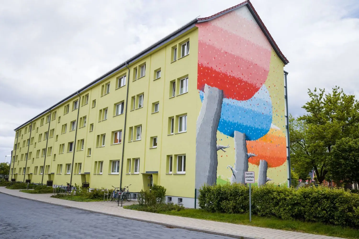 Die Beeskower Wohnungsbau- und Verwaltungsgesellschaft (b.w.v.)  feiert ihr 30-jähriges Bestehen.