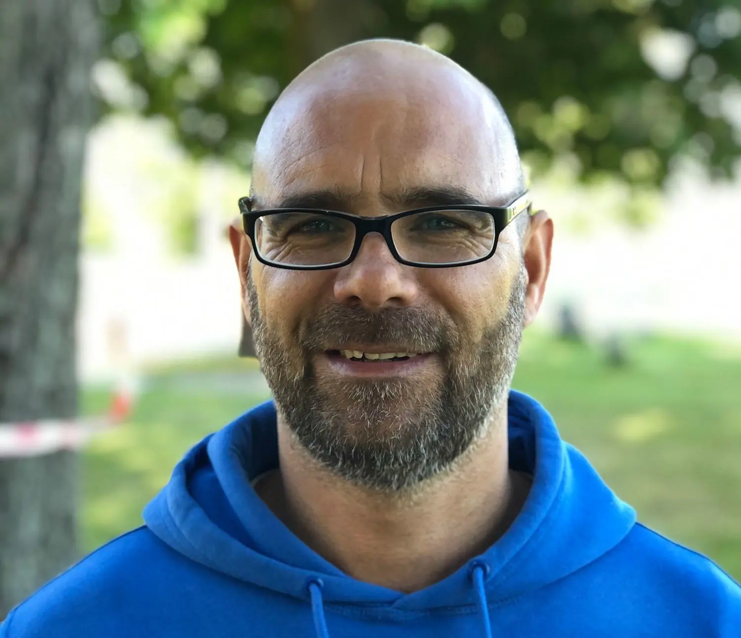 René Kanow ist Trainer des Landesliga-Spitzenreiters Germania Schöneiche. Die Randberliner bieten während der Corona-Zwngspause ein Online-Training für alle Vereinsmitglieder an.
