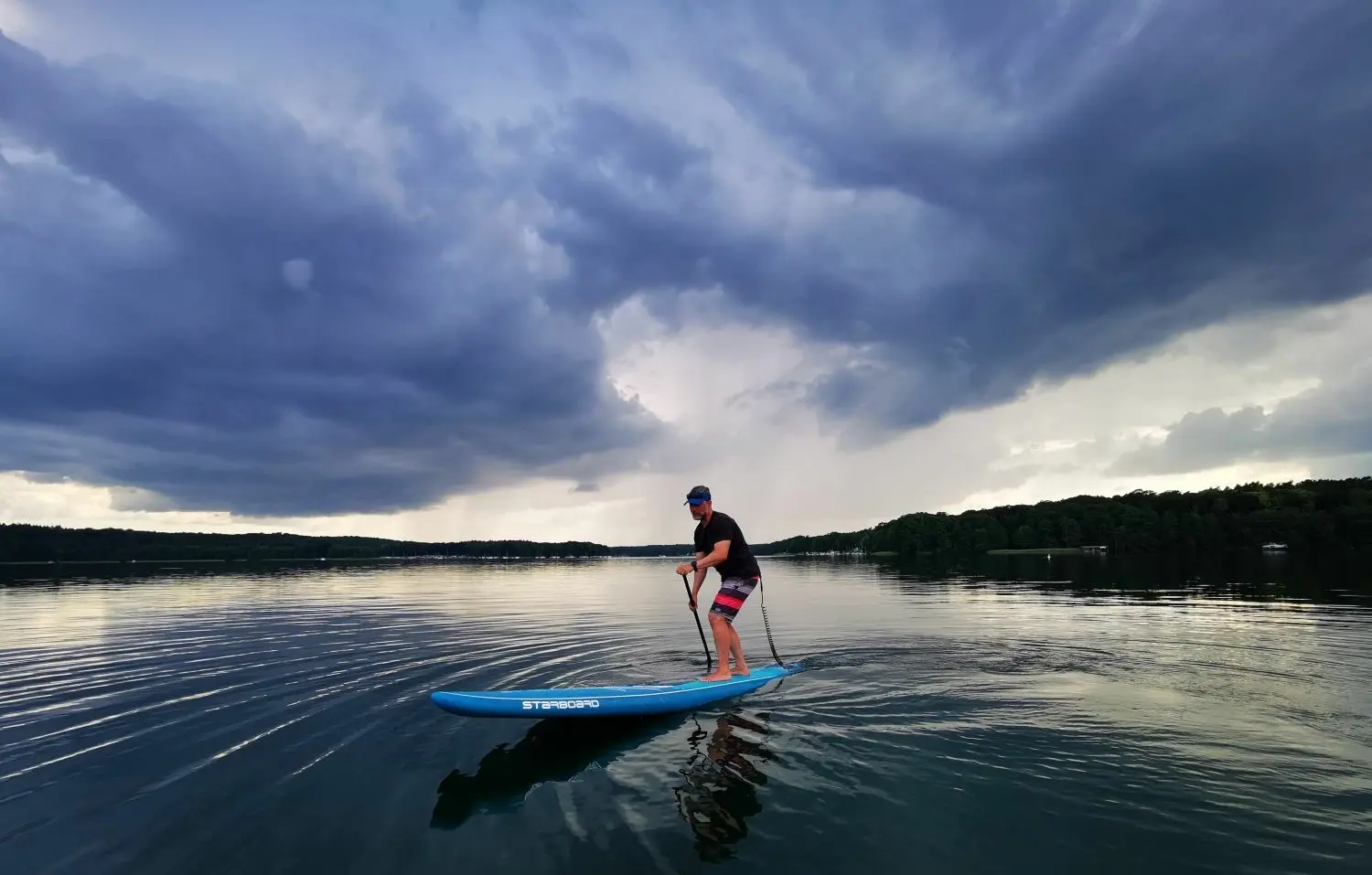"Vor dem Gewitter kehrt gemacht" ist der Titel dieses Fotos, mit dem Andrea Schmiedl aus Finowfurt den Urlausbsfoto-Leserwettbewerb 2021 gewonnen hat. Jetzt heißt es: Auf ein Neues!