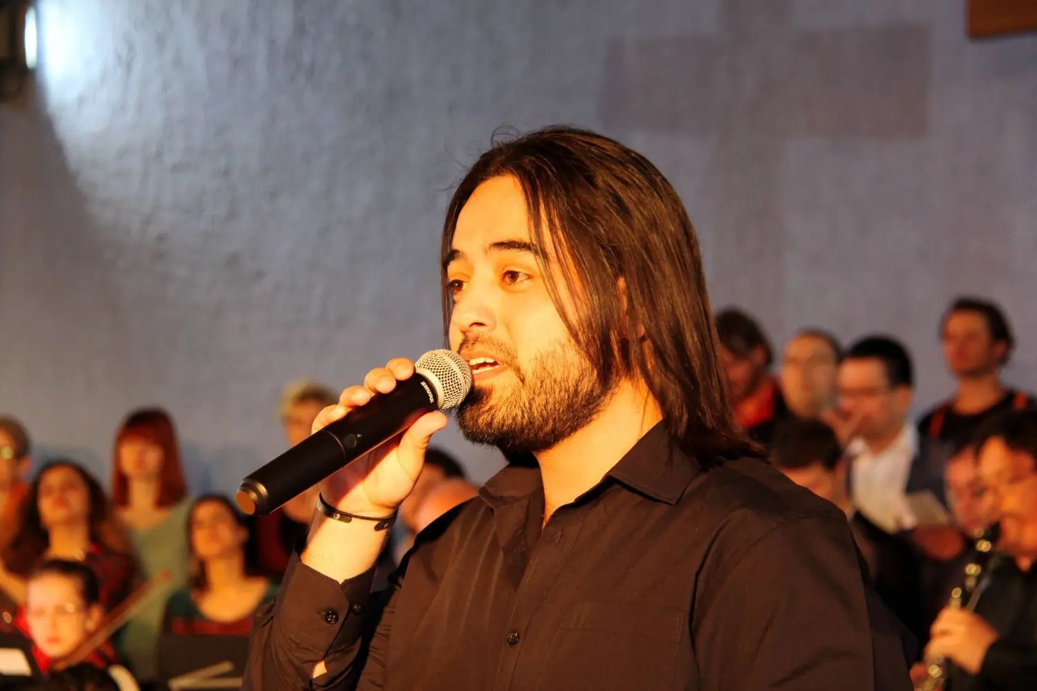 Normalerweise singt Mohammad Mohammad auch im Chor Orange Voices. Doch auch die Proben könne wegen der Pandemie nicht in Gemeinsamkeit stattfinden.