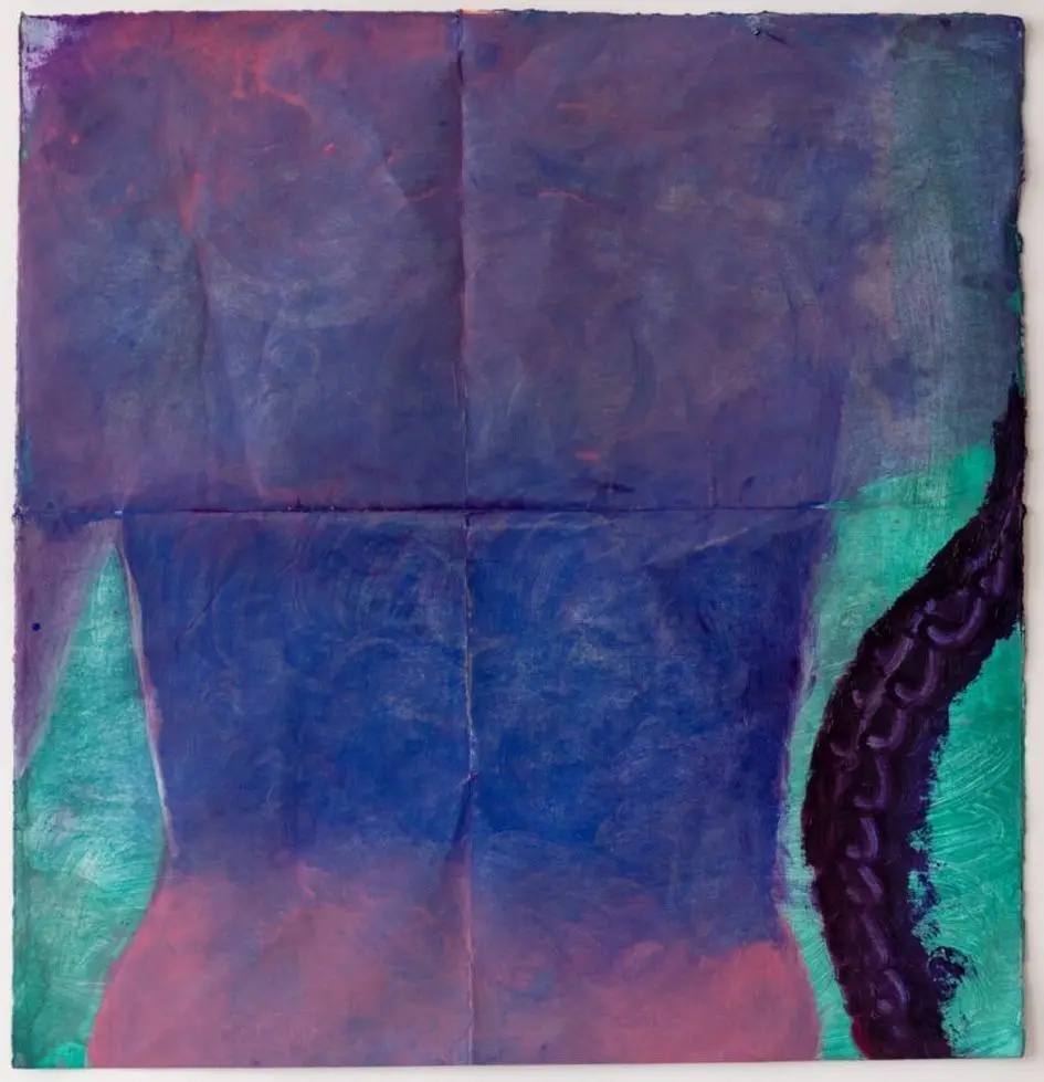 Christiane Bergelt, torna, 2020, Mischtechnik auf Papier © VG Bild-Kunst, Bonn 2020