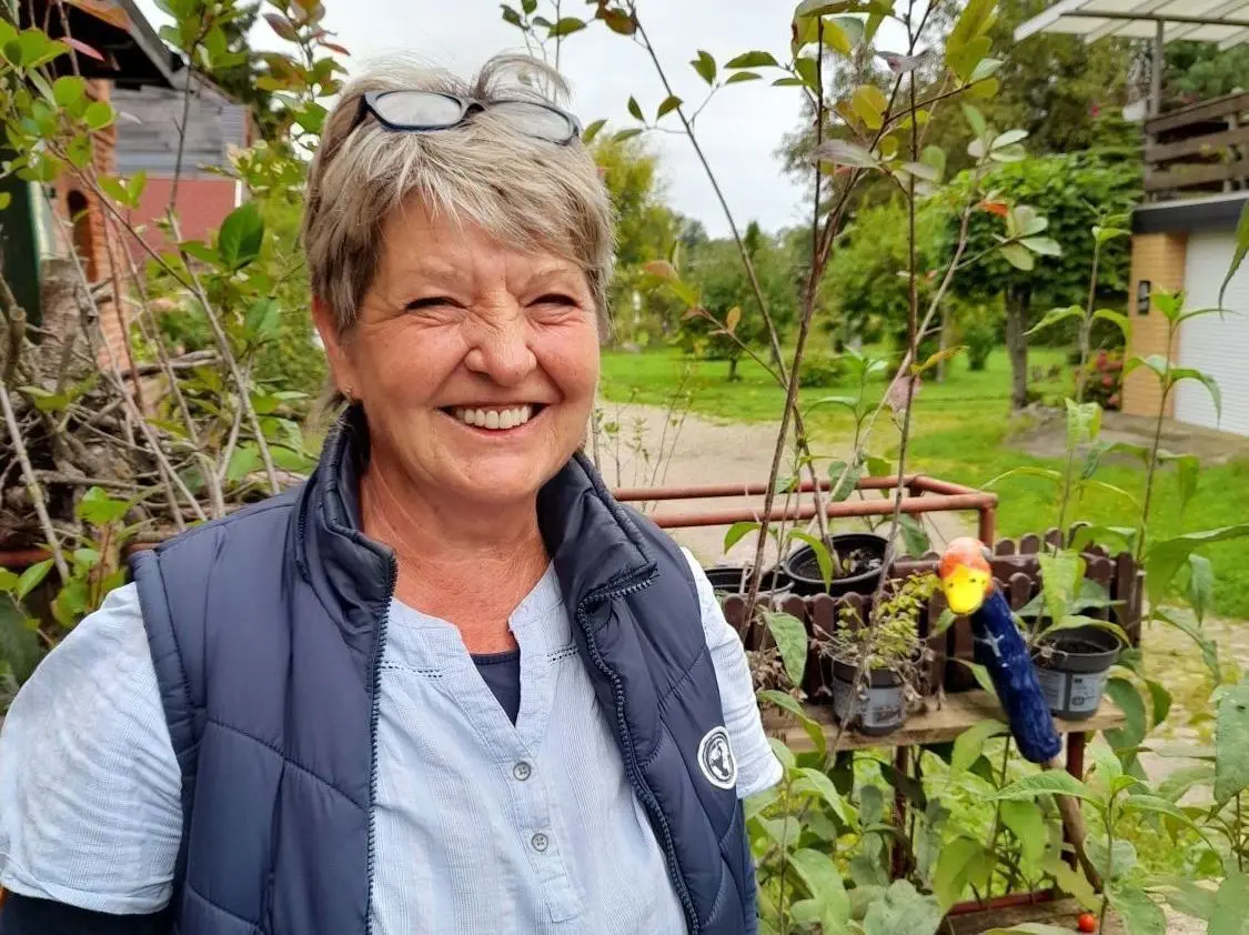 Gwendalina Bluhm von Landleben Linum übergibt ihren Laden nach dieser Saison an ihren Nachfolger.