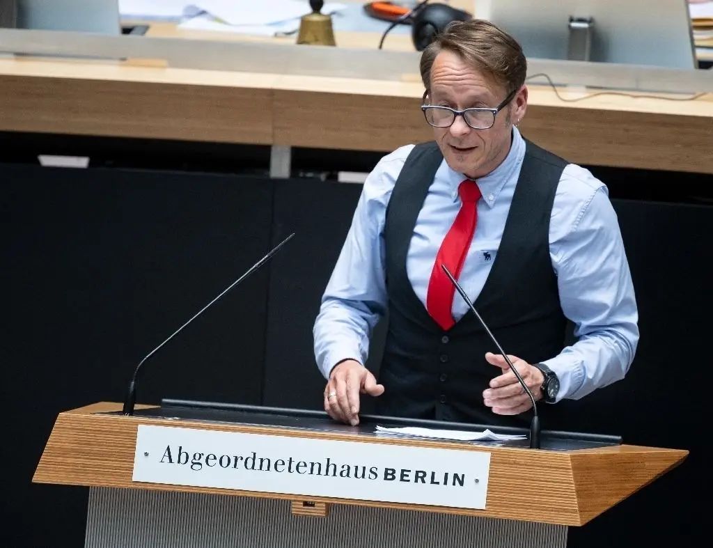 Die Berliner Linke-Fraktion hat Anne Helm und Carsten Schatz (Bild) zu ihren neuen Vorsitzenden gewählt. (Archivbild)