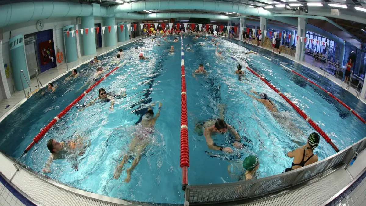 Gilt eigentlich als sicher: Das Schwimmbad Baff in Eberswalde gehört zum Sportzentrum Westend, das von den Technischen Werken Eberswalde betrieben wird.
BAff Eberswalde am 10.01.2020 NAch Coronapause öffnet dasEberswader freizeitbad am 1.Septemebr 2020 nach fast sechs Monaten wieder seine Türen.