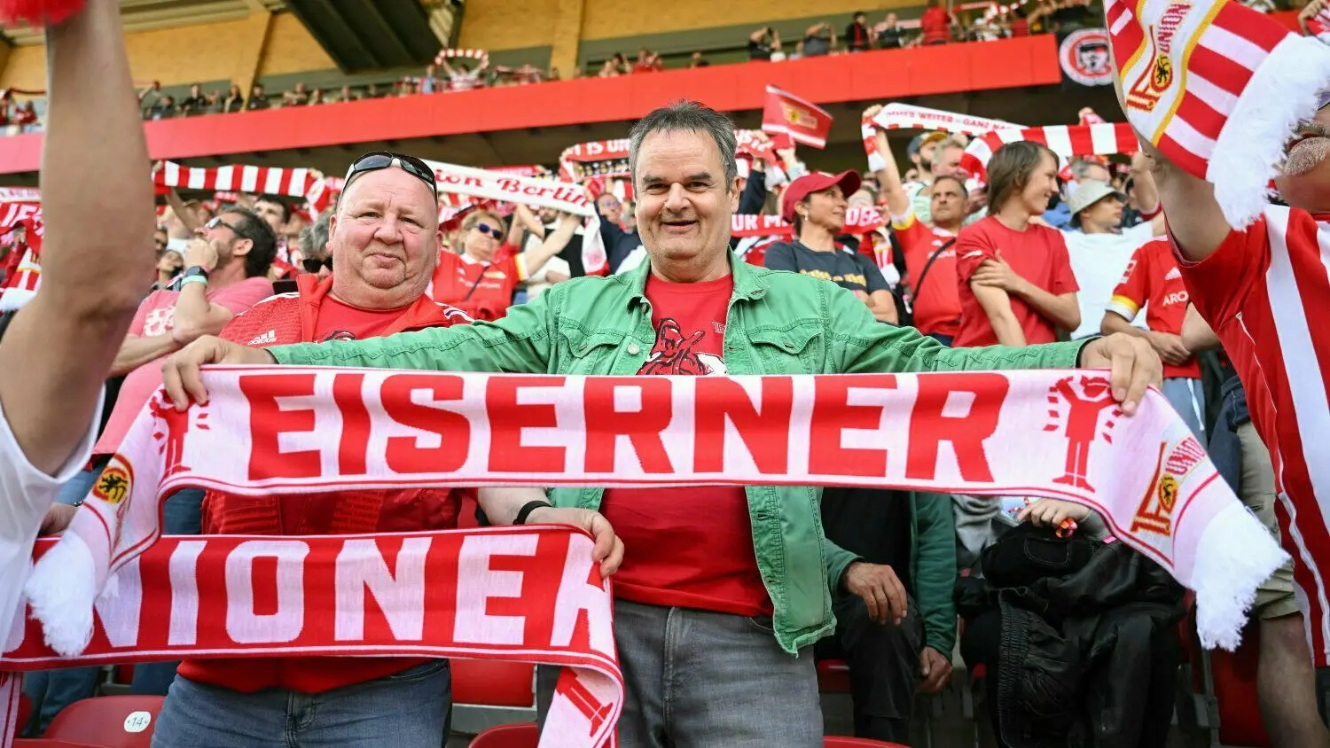 Ein Fest für die Fans: Union Berlin spielt in der kommenden Saison in der Champions League.