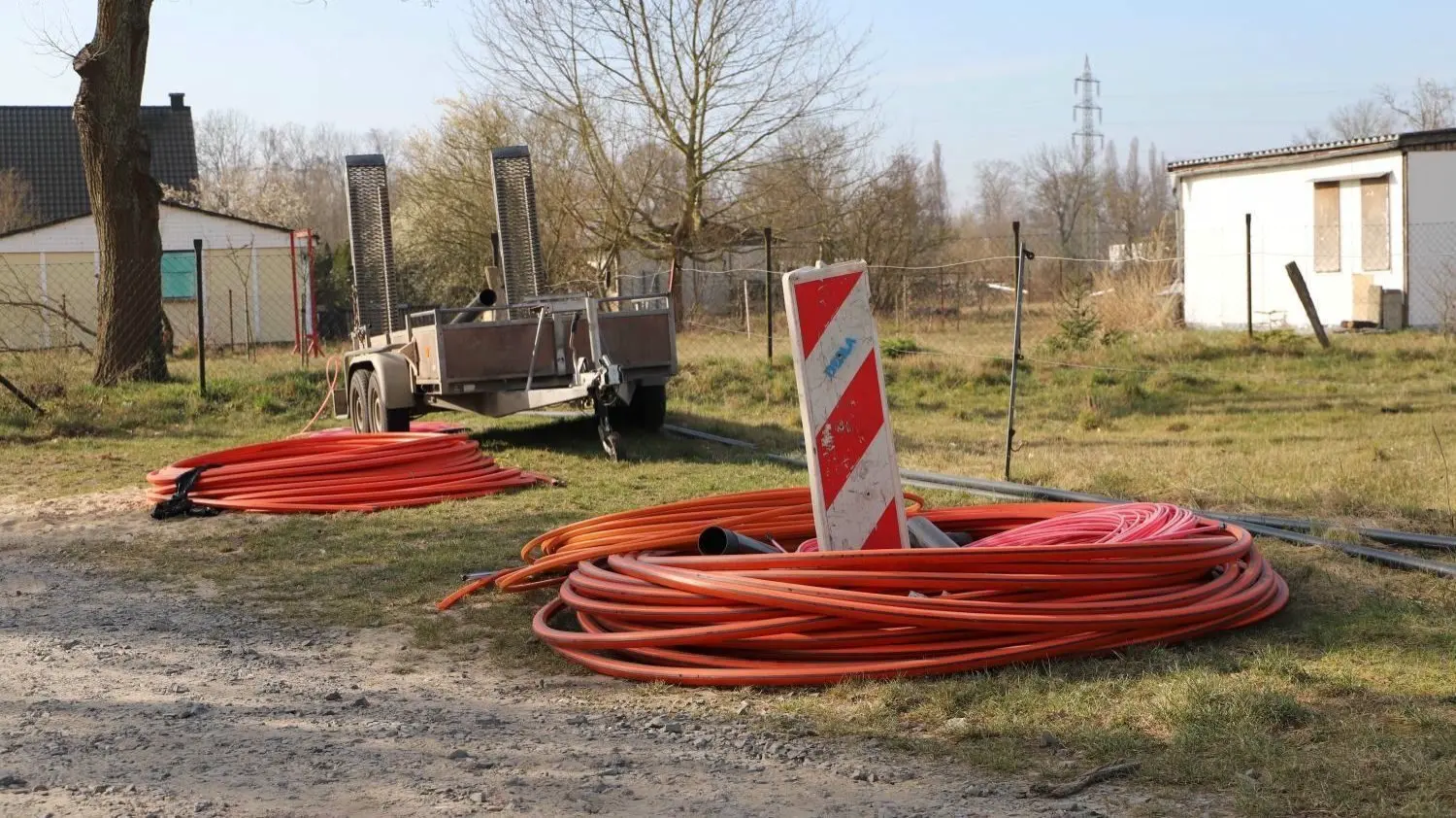 Garten und Glasfaser in Oranienburg Verschwinden noch mehr Gärten