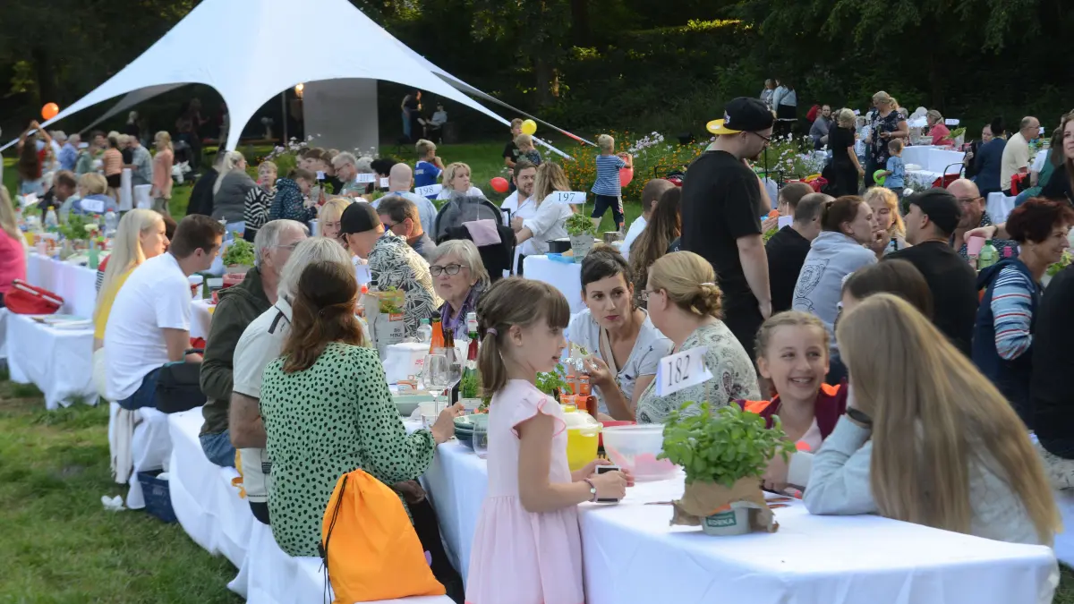 Dinner Picknick Stadt Bernau, Fotorechte von der Stadt Bernau, Pressestelle des Bürgermeisters
