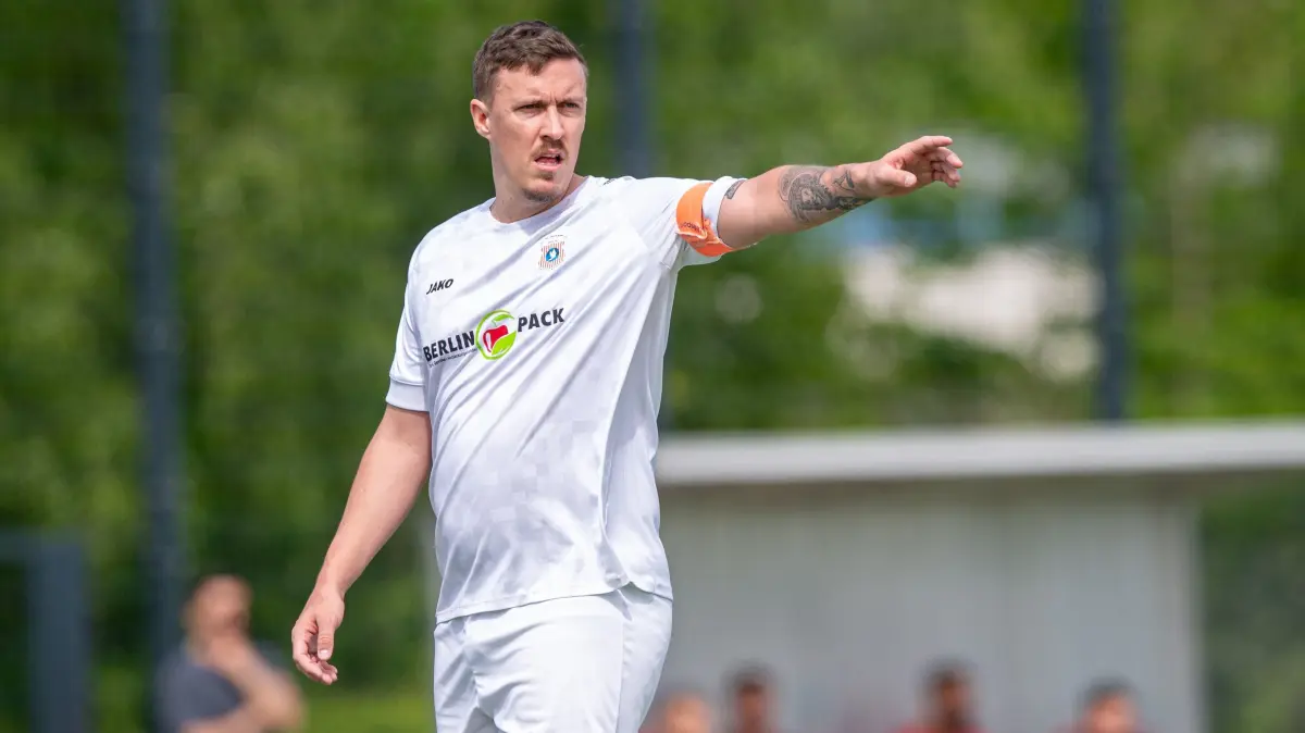 KL A Spandauer Kickers III — Al–Dersimspor II 2023/24: Fussball, Herren, Saison 2023/2024, Kreisliga A St. 3 (25. Spieltag), FSV Spandauer Kickers III - BSV Al-Dersimspor II, Max Kruse (BSV Al-Dersimspor II), 28.04. 2024, Foto: Sebastian Räppold / Matthias Koch