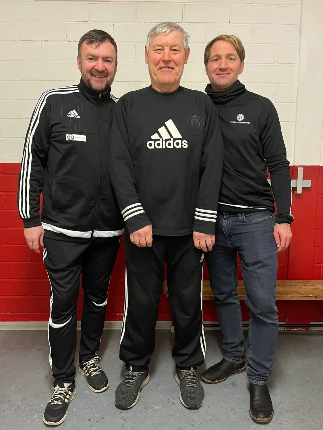 Stützpunkt-Trainer für Oberhavel/Barnim: Thomas Czerwionka, Ulrich Drasche und Oliver Dölling (von links).