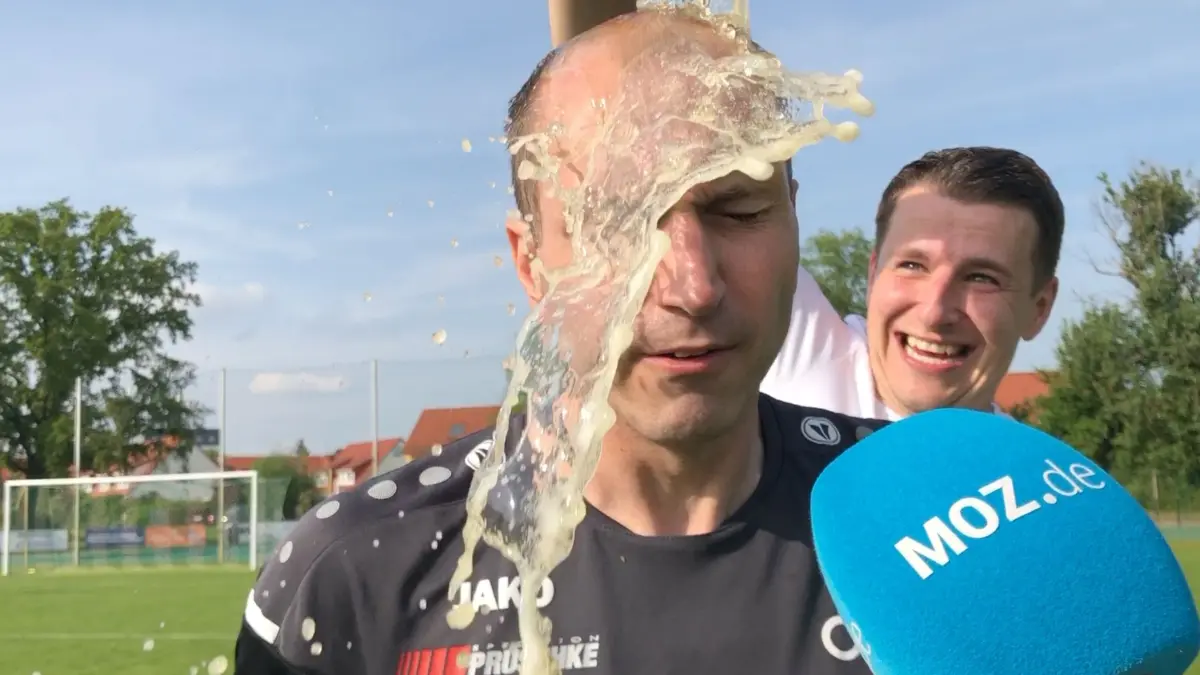 29. ST BBL Ahrensfelde — Seelow : Ahrensfelde, 04.05.24, 29. ST BBL Ahrensfelde - Seelow , Ahrensfelder Trainer Oliver Richter
Foto: Carola Voigt