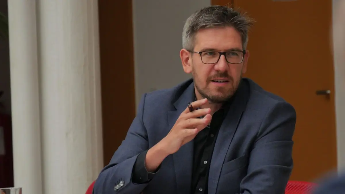 Sebastian Heimann ist beruflich Bundesgeschäftsführer des Deutschen Familienverbands in Berlin. Für das Kinderwahlrecht engagiert er sich aber auch privat.