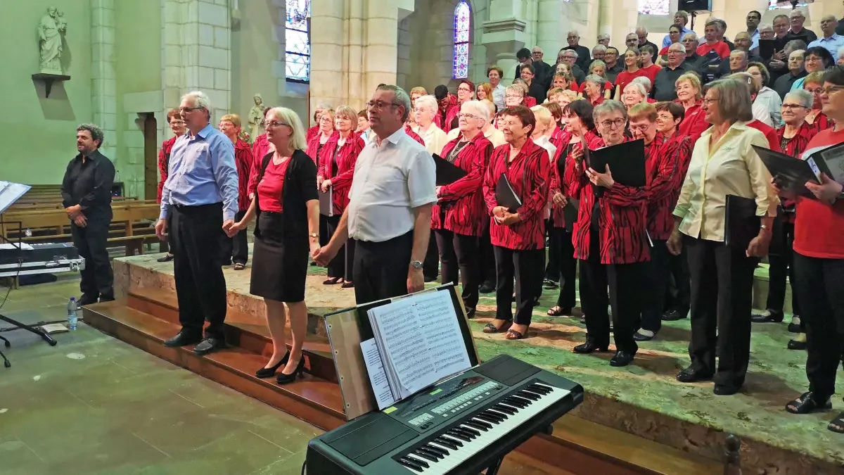 In Wandlitz empfängt der Chor Jubilate Gäste aus Frankreich. Sie geben ein gemeinsames Konzert.