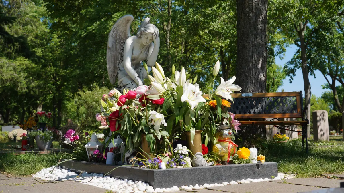 Ansicht vom Schwedter Friedhof
