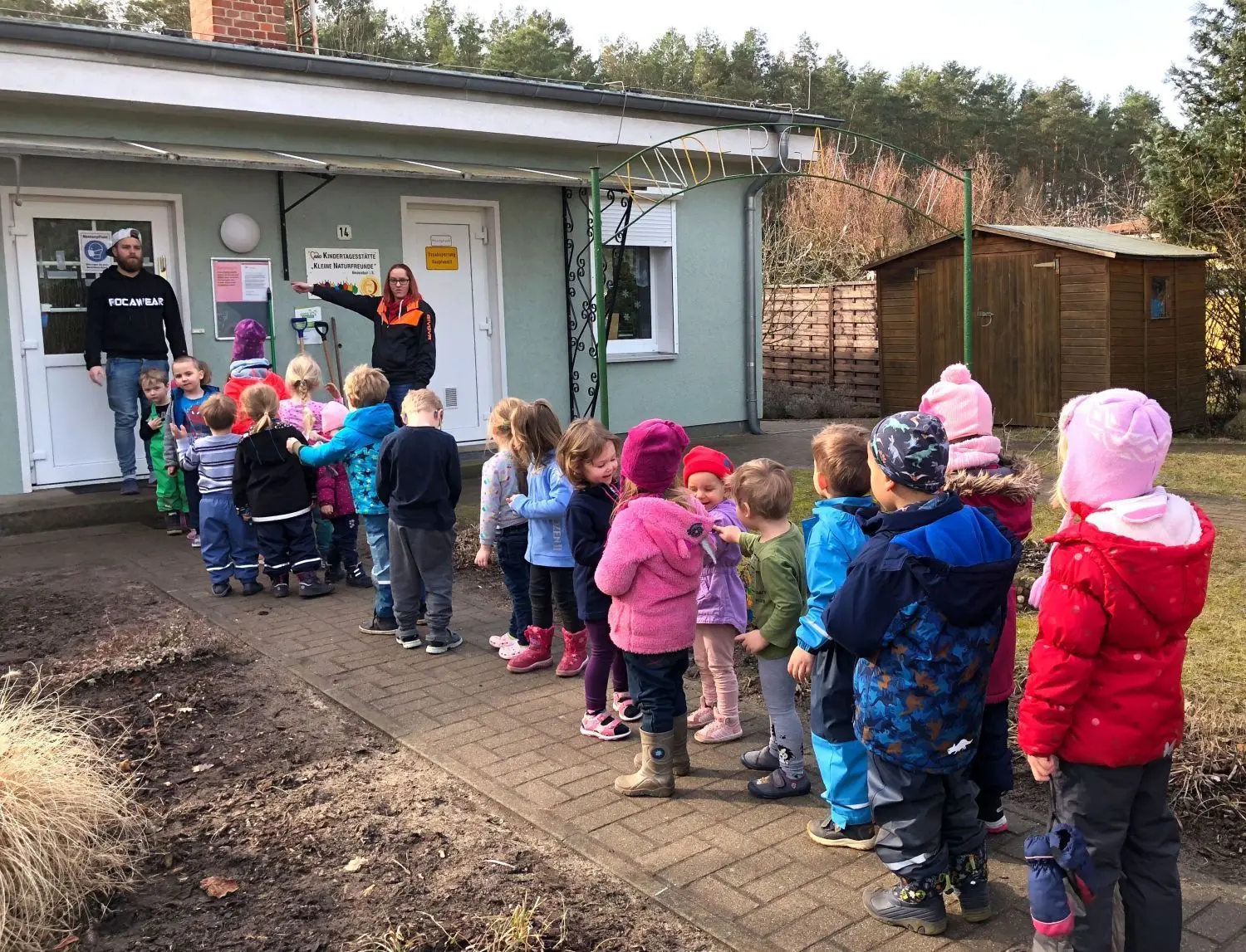 Die Kita „Kleine Naturfreunde“ in Neuendorf im Sande platzt aus allen Nähten. Da ein Umbau nicht möglich ist, soll ein Ersatzneubau entstehen.