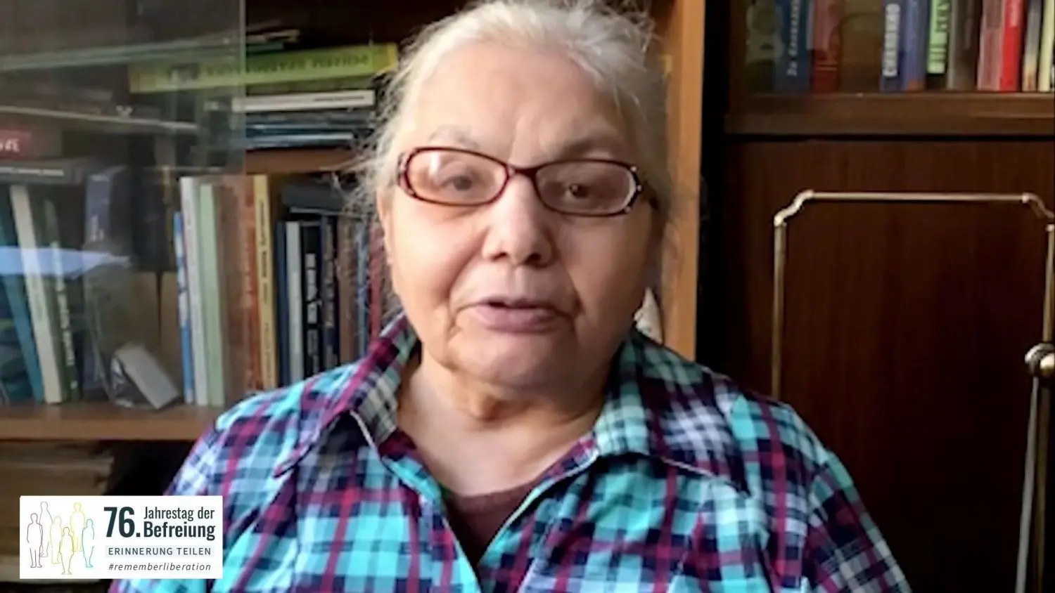 76. Jahrestag der Befreiung der Konzentrationslager Ravensbrück und Sachsenhausen: Stella Nikiforova war als Kind im KZ Ravensbrück. Sie erlebte und überlebte auch den Todesmarsch, auf den die Häftlinge kurz vor der Befreiung getrieben worden waren.