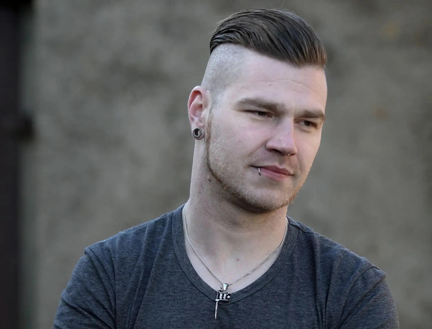 Tätowierer Denny Deuil vom Tattoo-Studio „Zwielicht“ in Eberswalde.